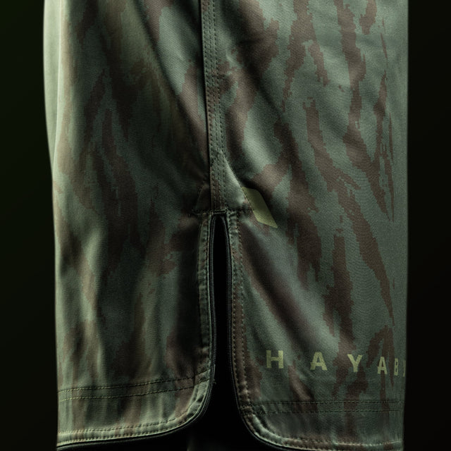Hayabusa MMA-Shorts Apex Mid - Taktisch Grün