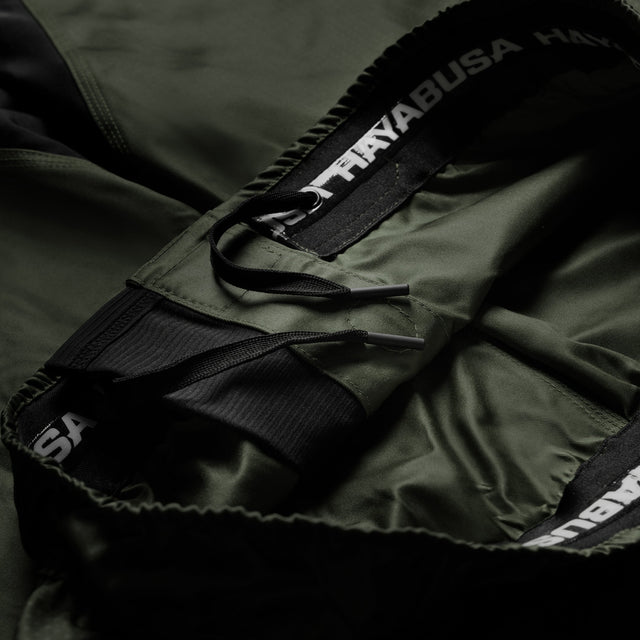 Hayabusa MMA-Shorts Core Lang - Dunkelgrün