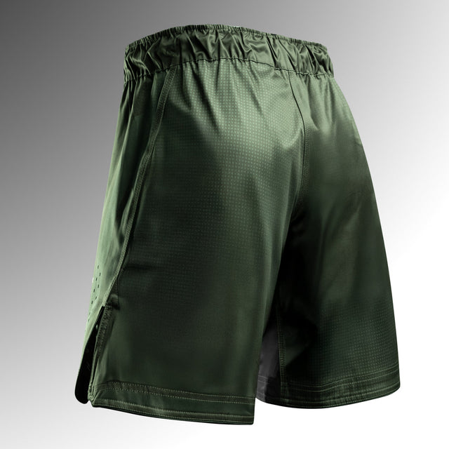 Hayabusa MMA-Shorts Core Lang - Dunkelgrün
