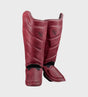Hayabusa Kickboks Scheenbeschermers T3 LX - Bordeaux Rood - The Fight Company Deutschland
