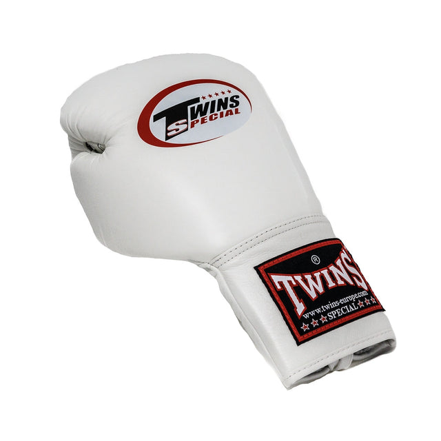 Twins Boxhandschuhe BGLL3 mit Schnürung – Weiss