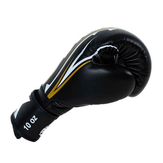 King Pro Boxing Boxhandschuhe BG Spartan – Schwarz/Gelb
