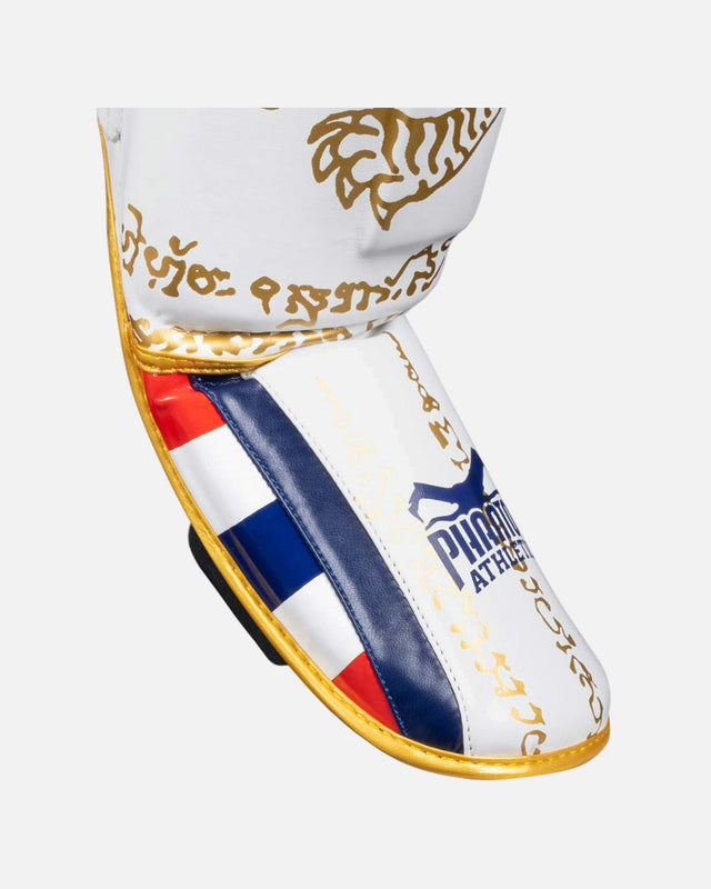 Phantom Athletics Schienbeinschoner Muay Thai - Weiß/Gold