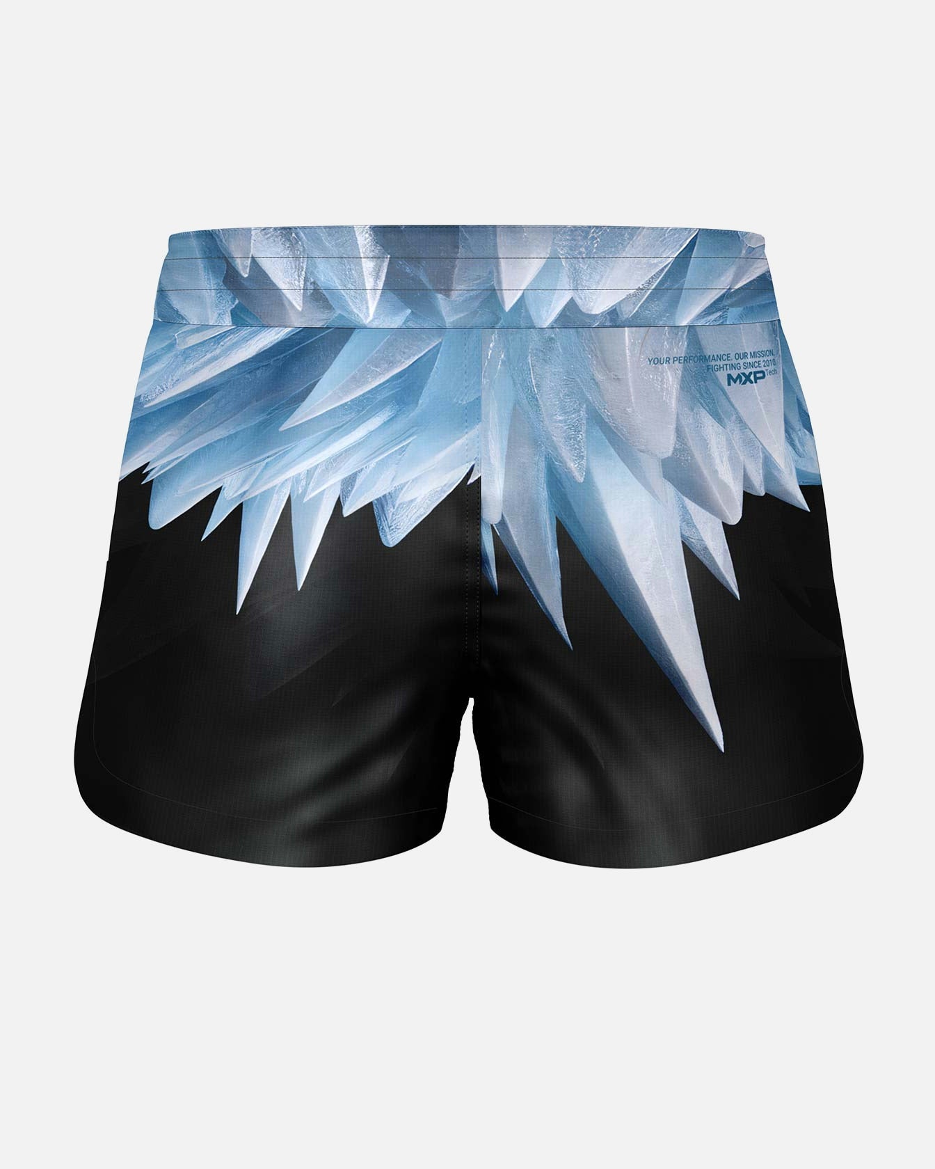 Phantom Athletics MMA Shorts Fusion-R Iceman - Schwarz/Blau