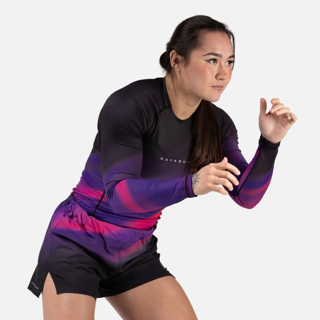 Hayabusa MMA Shorts Apex Nova Lightweight Damen - Lila