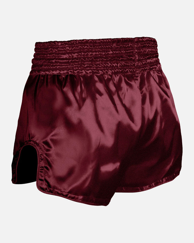 8 WEAPONS Muay-Thai-Shorts Strike - Bordeaux