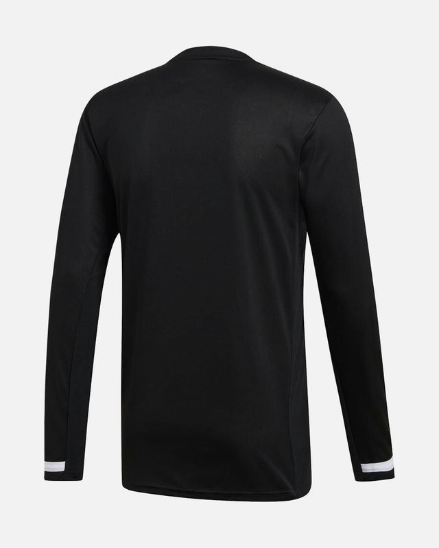 Adidas T19 Jersey Lange Ärmel - Schwarz/Weiß