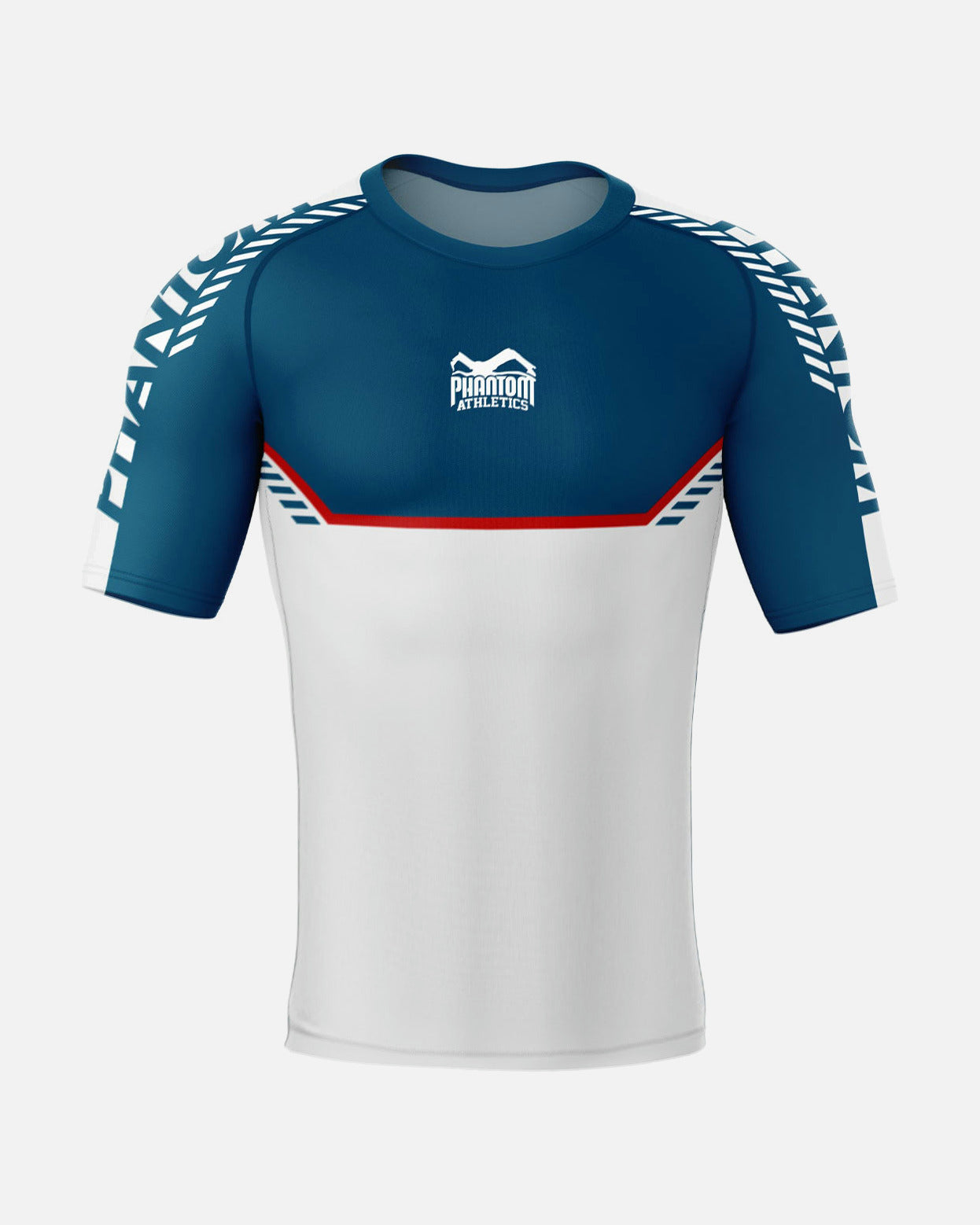 Phantom Athletics Rashguard EVO Apex Kurzarm - Blau
