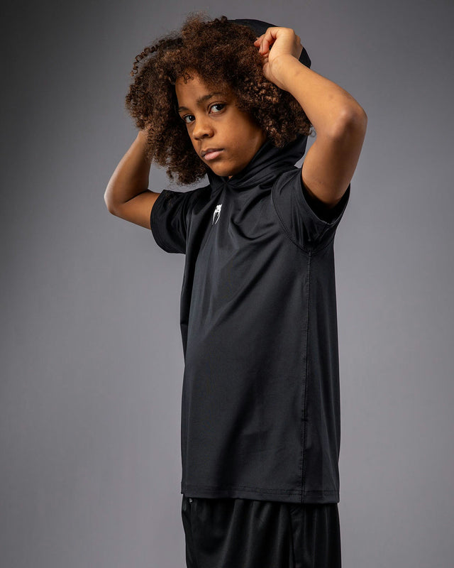 Venum Hoodie Elite Ärmellos Kinder - Schwarz