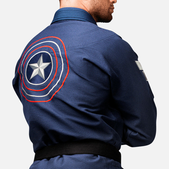 Hayabusa Marvel BJJ Gi Captain America - Blau