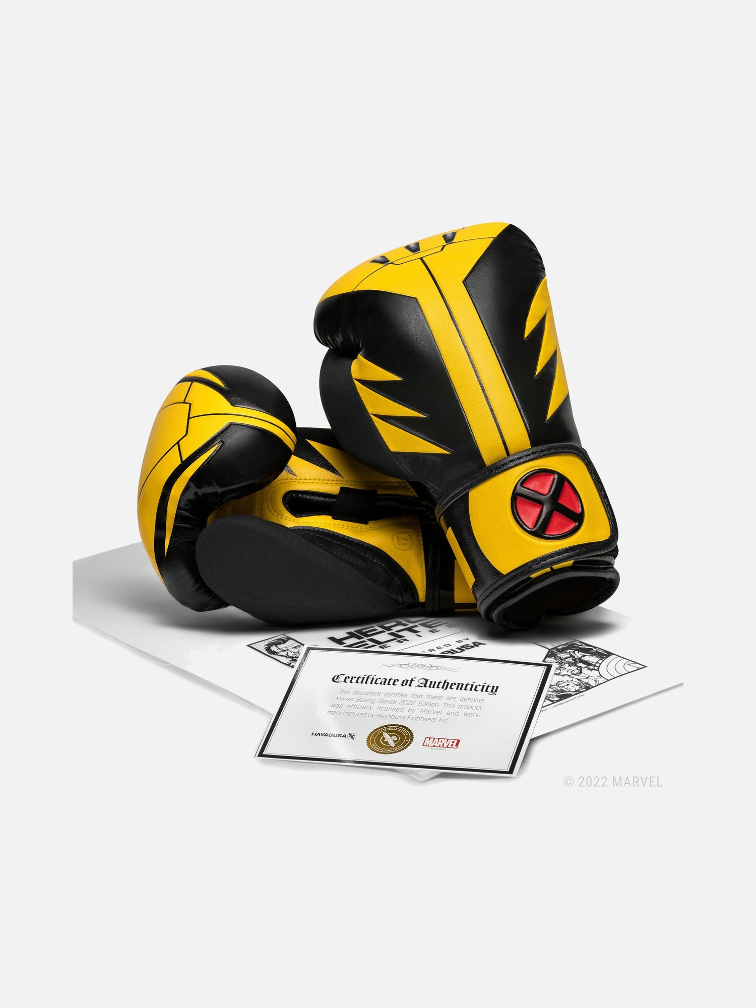 Hayabusa Boxhandschuhe Wolverine - Gelb/Schwarz