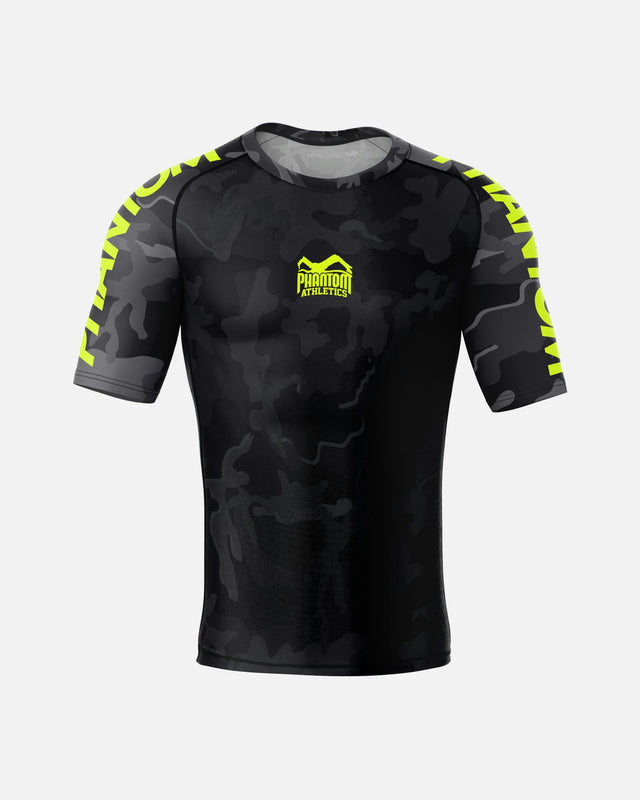 Phantom Athletics Rashguard EVO Neon - Schwarz/Neon