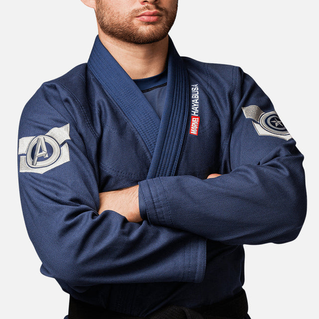 Hayabusa Marvel BJJ Gi Captain America - Blau