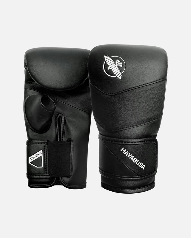 Hayabusa Sandsackhandschuhe T3 Offener Daumen - Schwarz