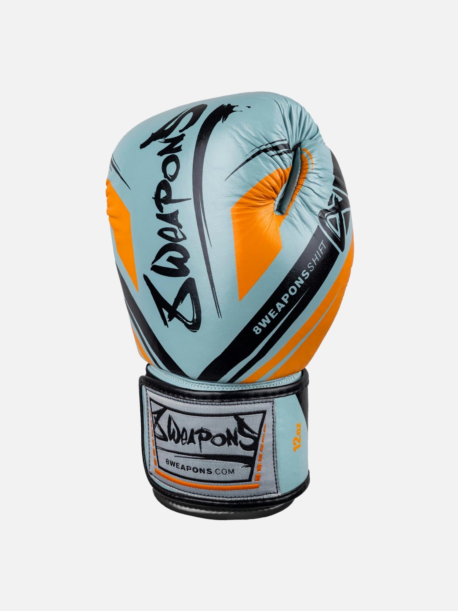8 WEAPONS Boxhandschuhe Shift - Eisgrau/Orange