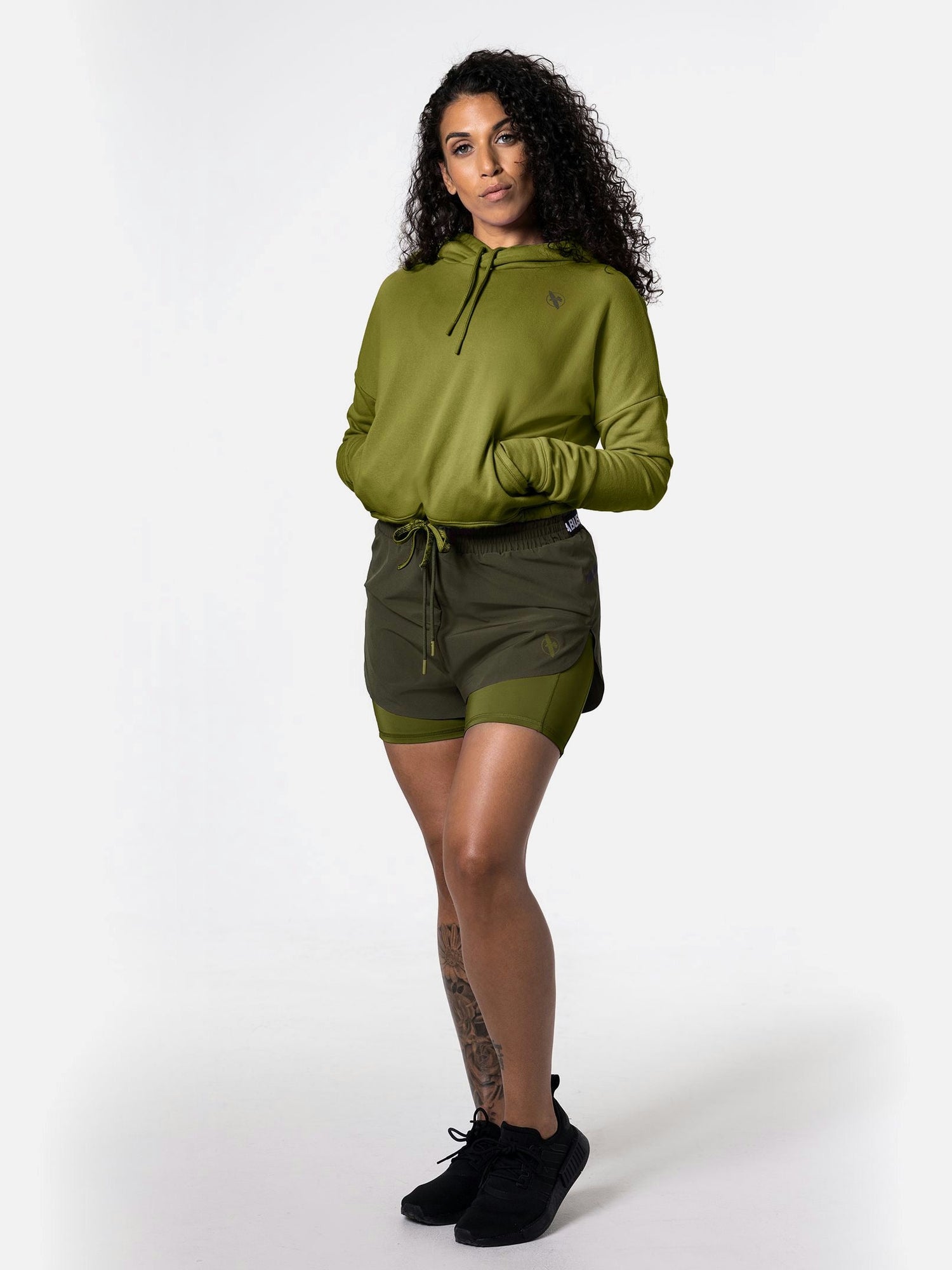 Hayabusa Hoodie Cozy Fleece Damen - Olivgrün
