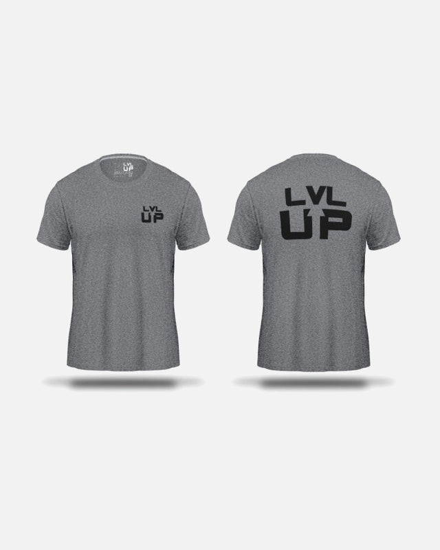 LVL UP T-Shirt TS - Grau