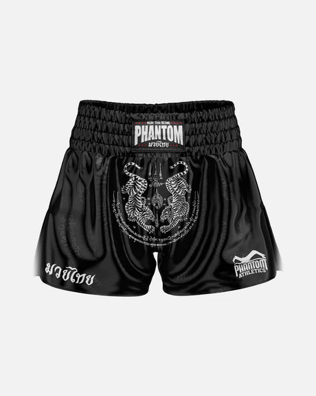 Phantom Athletics Muay Thai Shorts Sak Yant - Schwarz