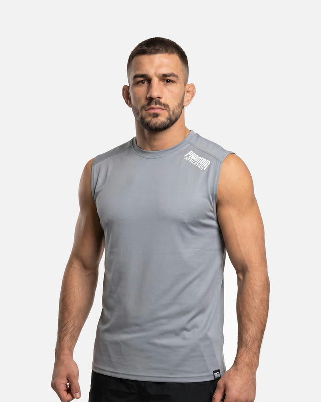 Phantom Athletics Trainingsshirt Tactic Ärmellos - Grau