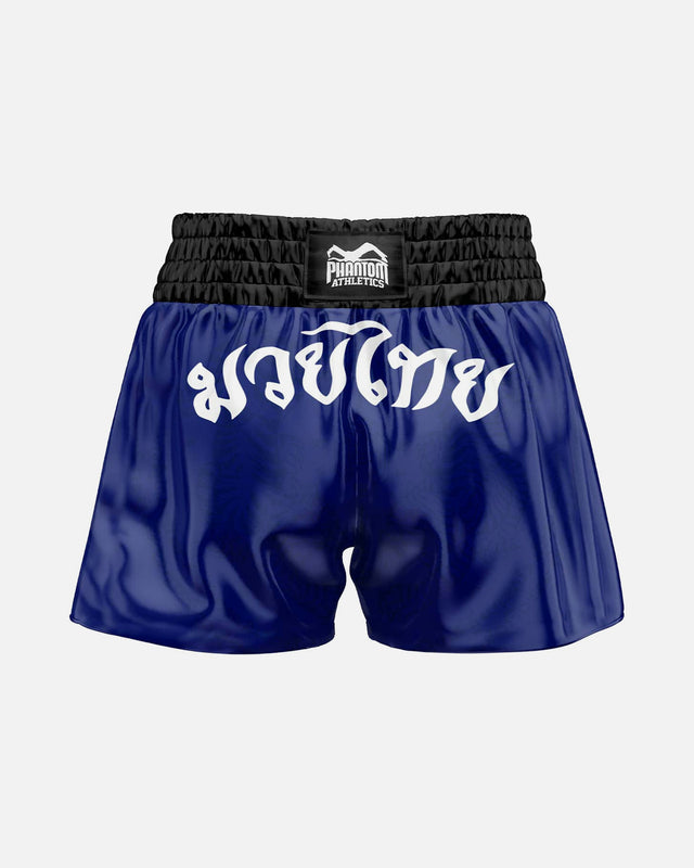 Phantom Athletics Muay Thai Shorts Sak Yant - Blau