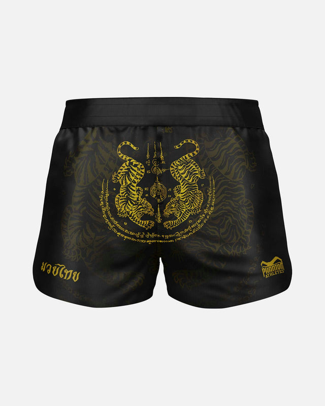Phantom Athletics Muay Thai Shorts Fusion - Schwarz/Gold