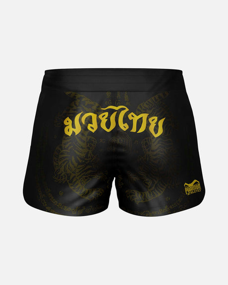 Phantom Athletics Muay Thai Shorts Fusion - Schwarz/Gold