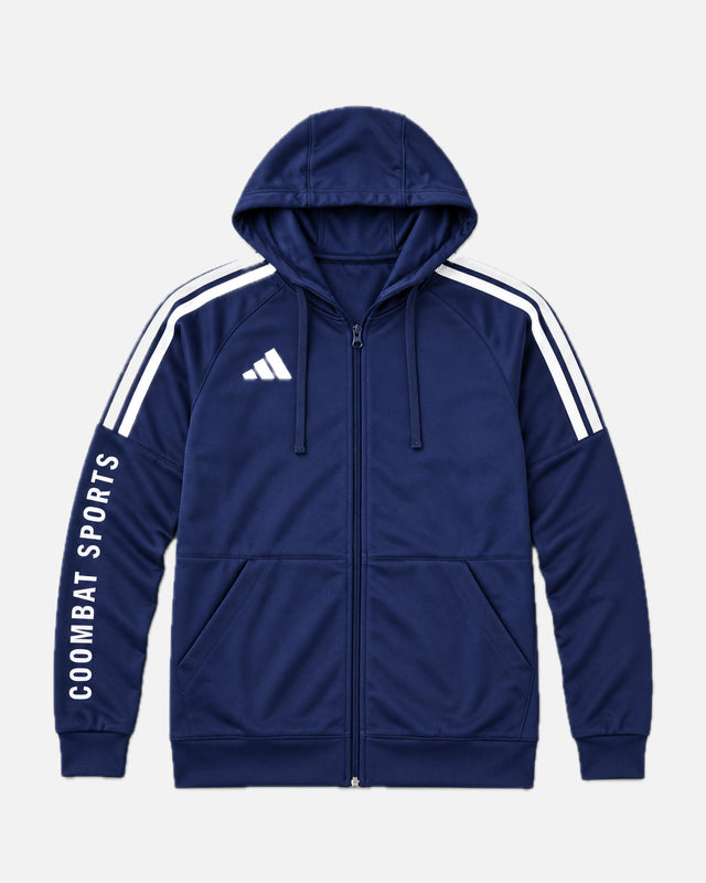 Adidas Trainingsjacke Community Sports - Dunkelblau/Weiß