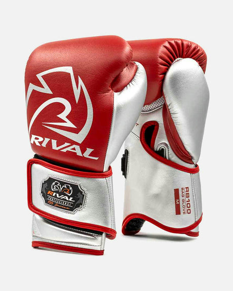 Rival Sandsackhandschuhe RB100 Professional - Rot/Silber