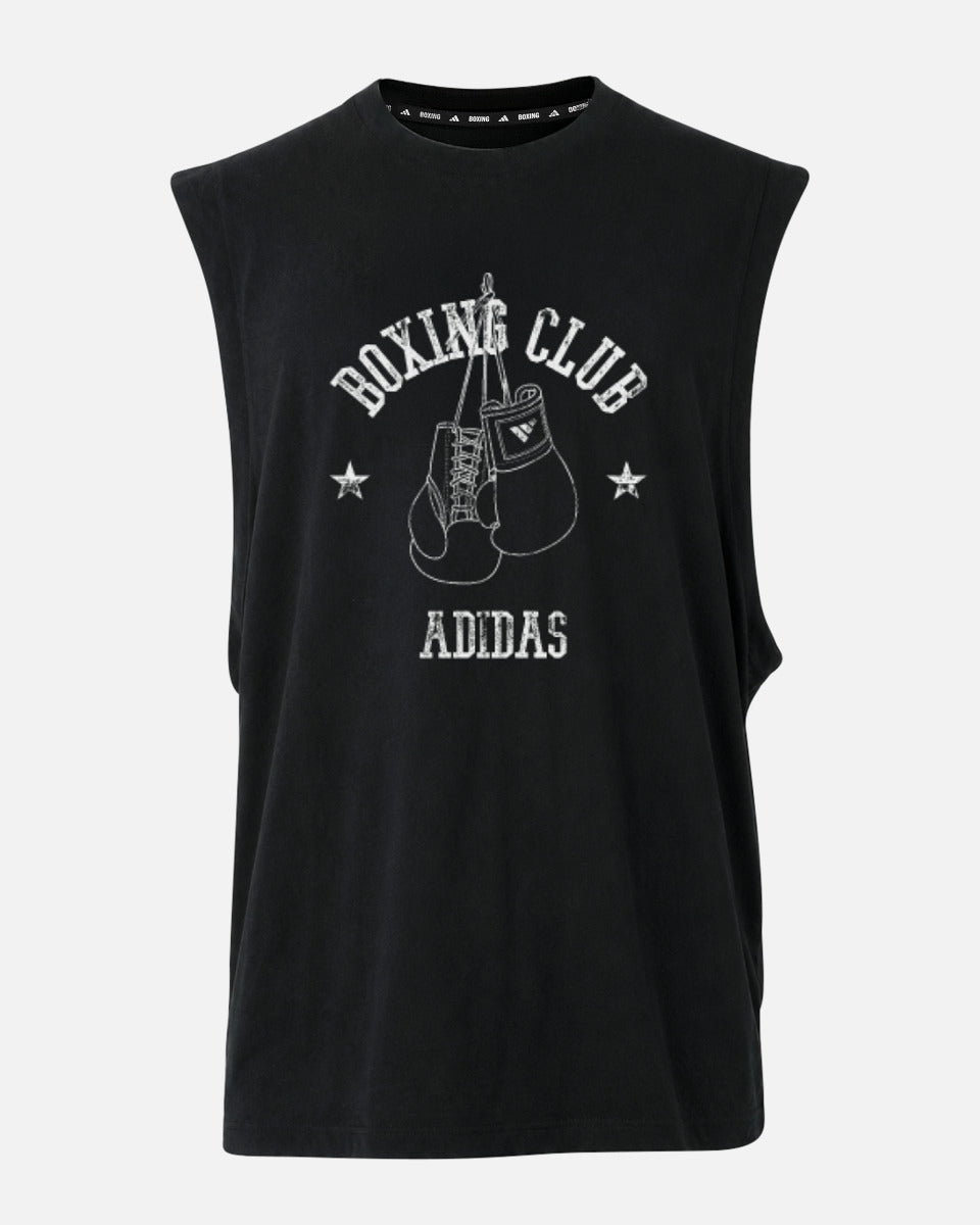 Adidas Tank Top Boxing Graphic Line SL - Schwarz