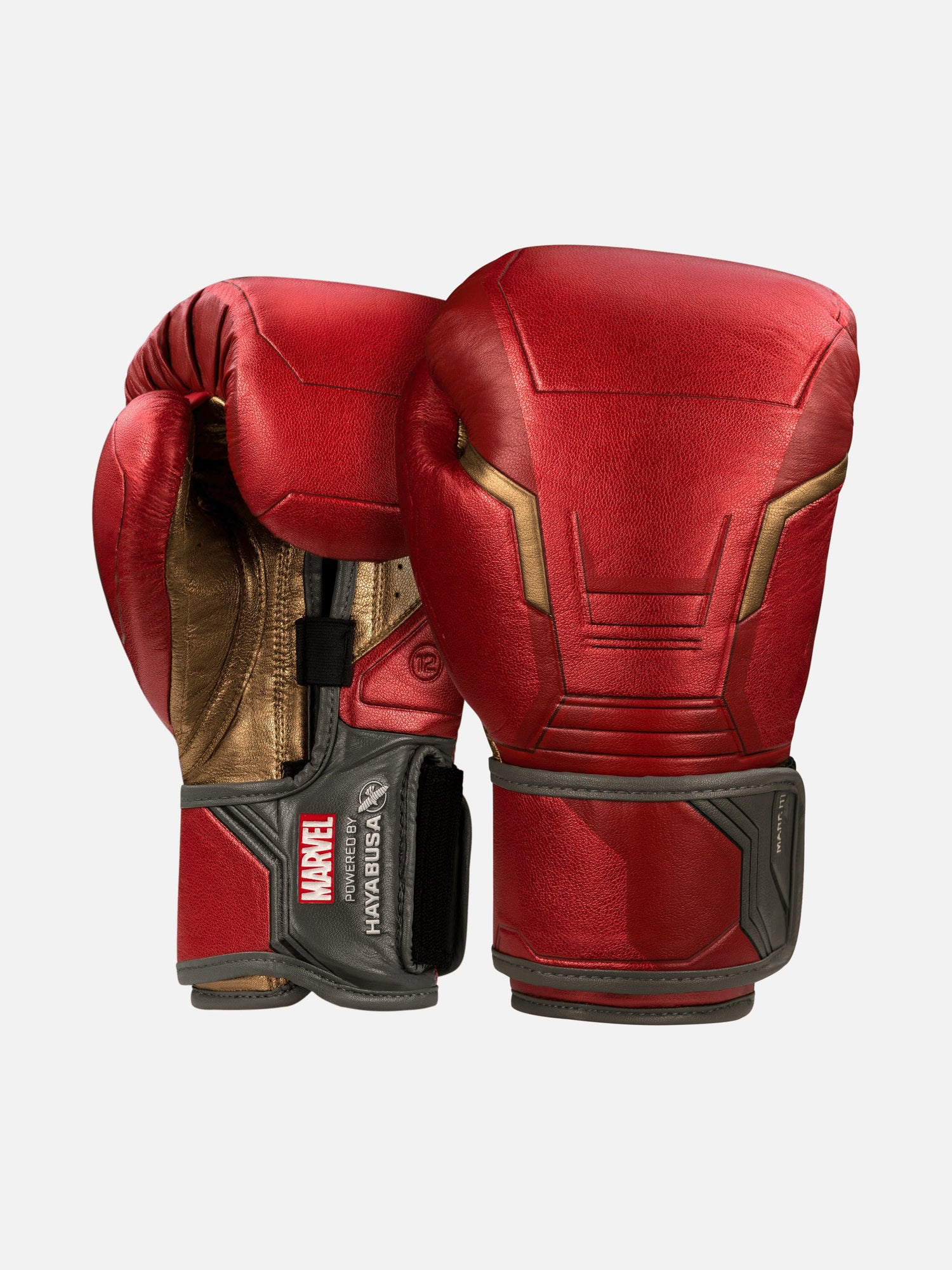 Hayabusa Marvel Boxhandschuhe Iron Man - Rot/Gold