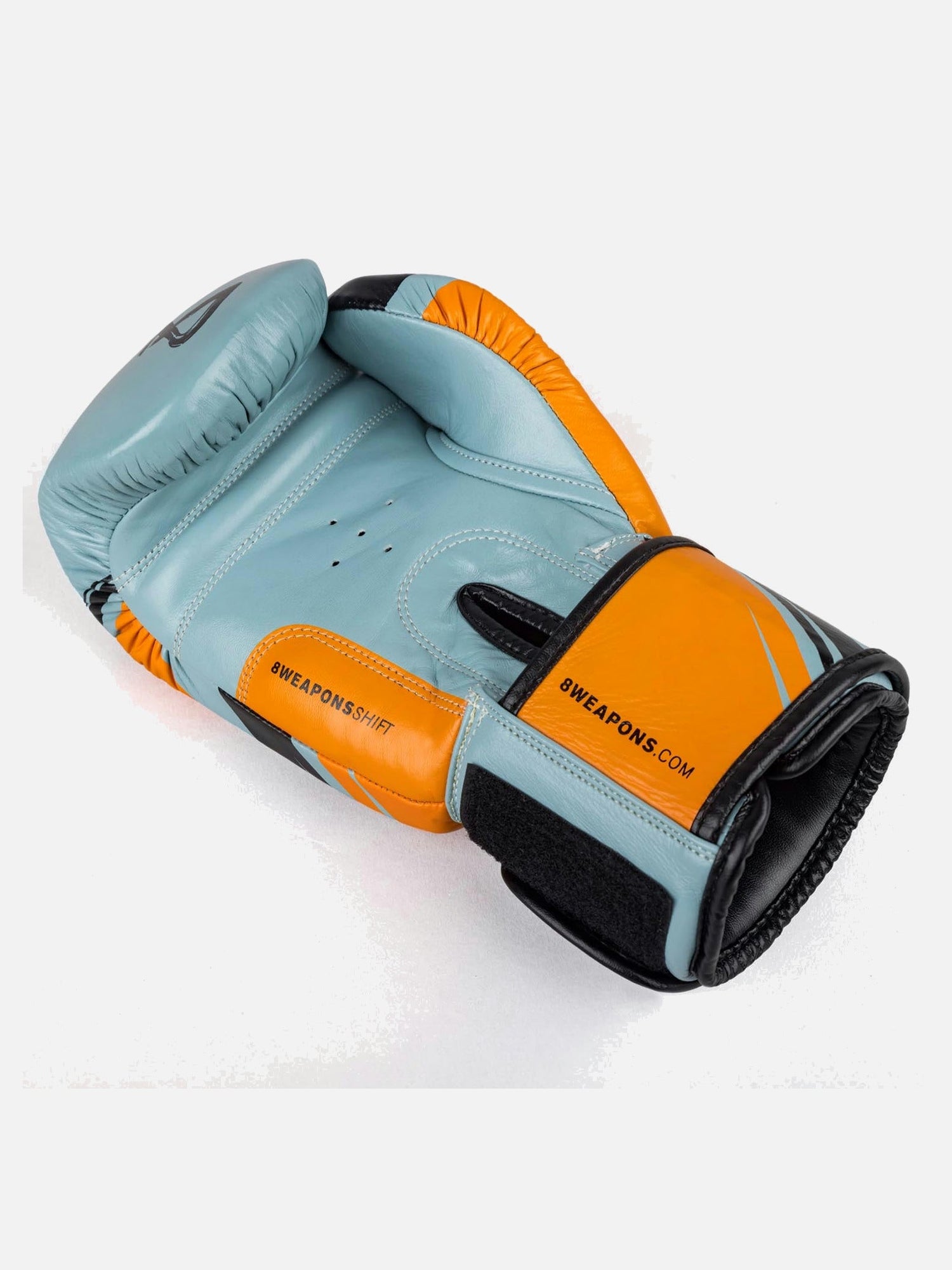 8 WEAPONS Boxhandschuhe Shift - Eisgrau/Orange