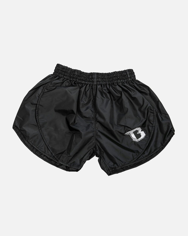 Booster Muay Thai Shorts Retro Hybrid - Schwarz