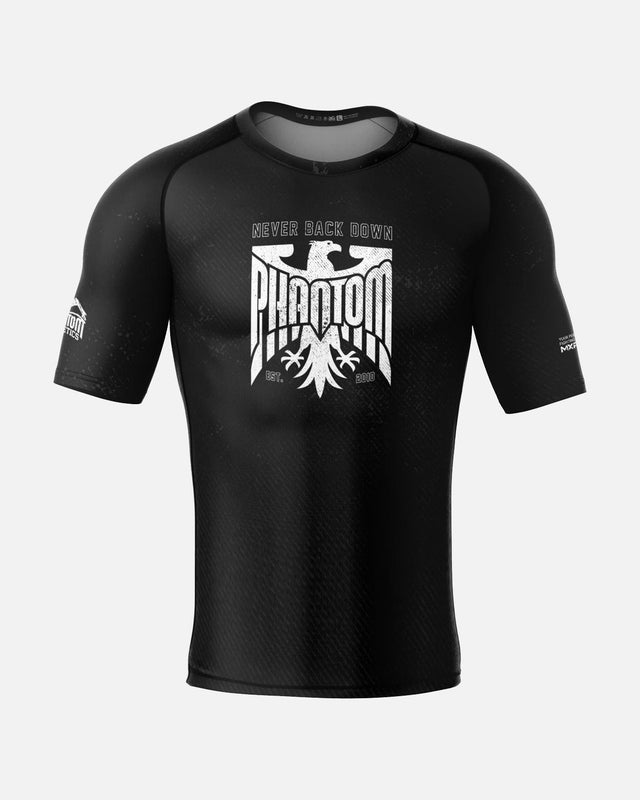 Phantom Athletics Rashguard Germany Eagle Kurze Ärmel - Schwarz
