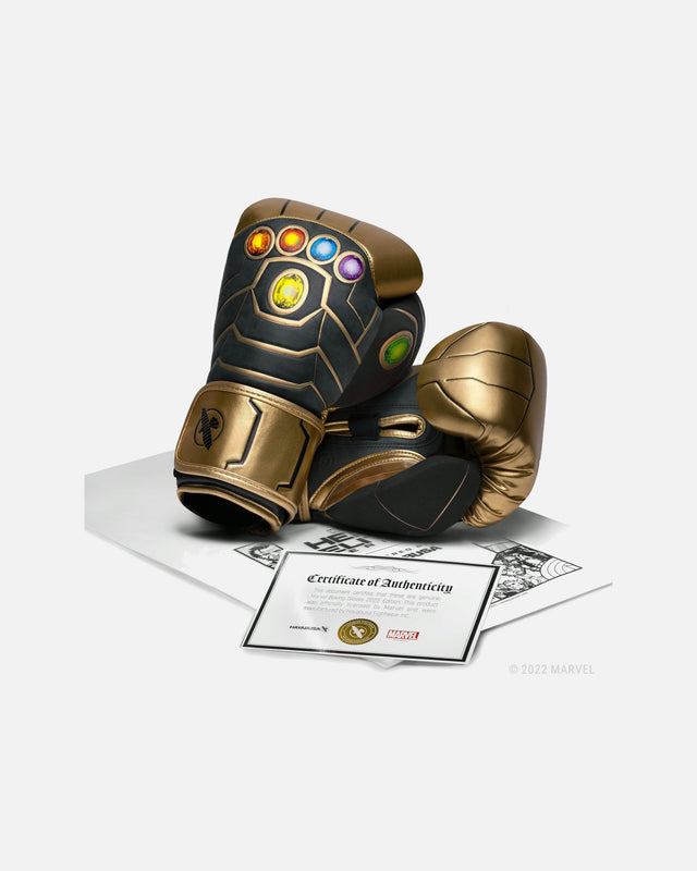 Hayabusa Boxhandschuhe Thanos - Gold/Schwarz