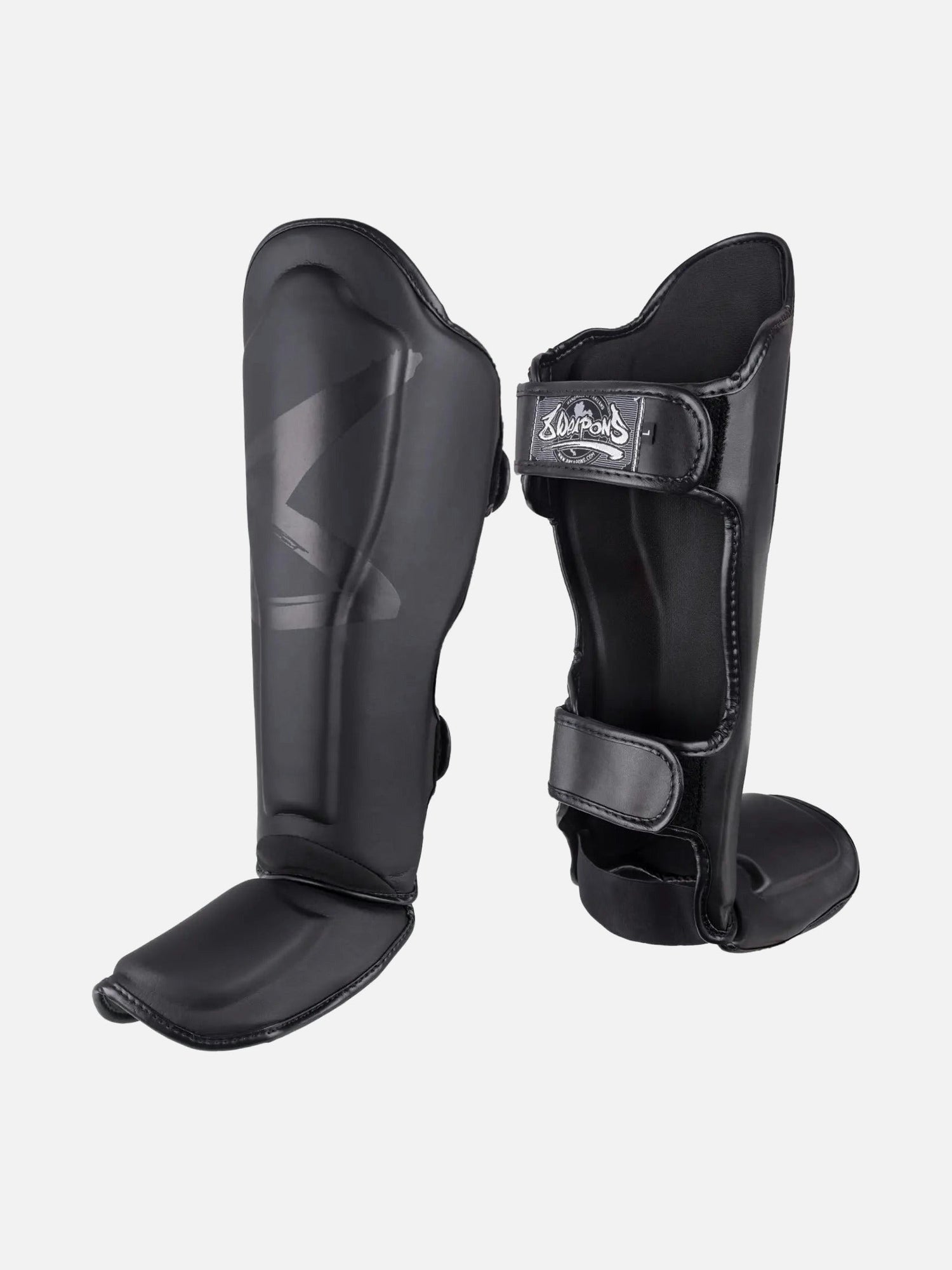 8 WEAPONS Schienbeinschoner BIG 8 Premium - Schwarz
