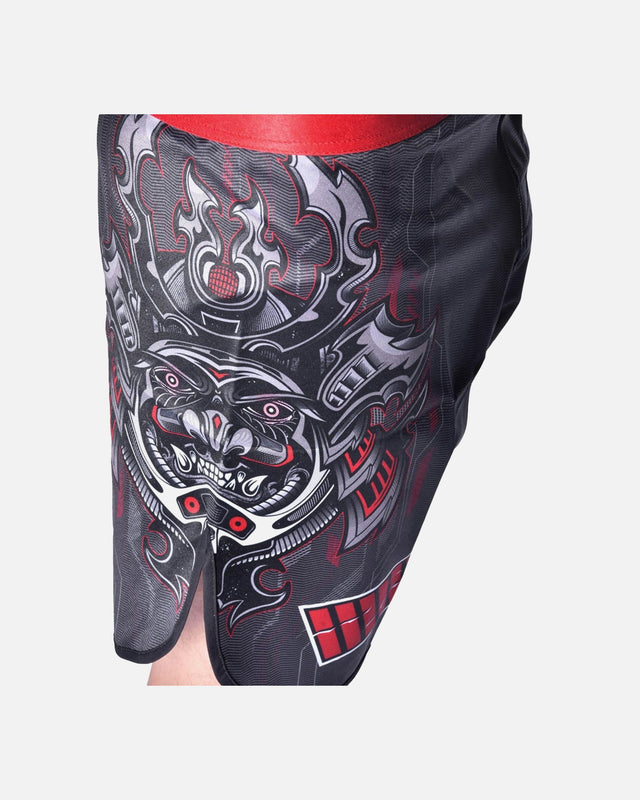 8 WEAPONS MMA Shorts Samurai 2.0 - Schwarz/Rot