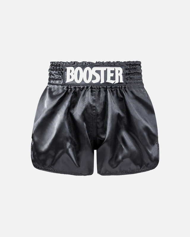 Booster Muay Thai Shorts Plain V2 - Schwarz