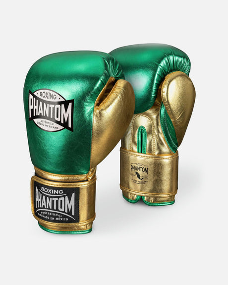 Phantom Athletics Boxhandschuhe Mexico - Grün/Gold