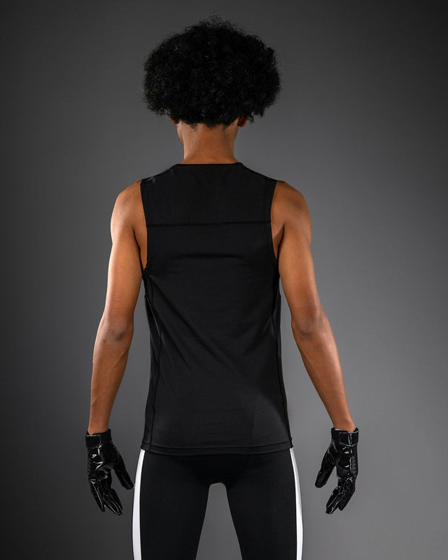 Venum Tank Top Elite Kompression Kinder - Schwarz