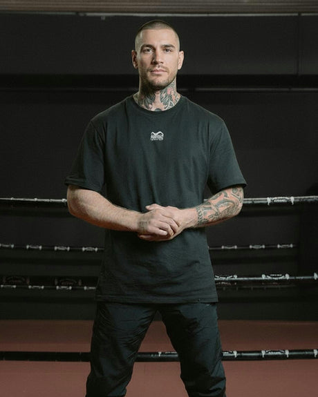 Phantom Athletics T-Shirt Sparring Club Oversize Heavy - Zwart