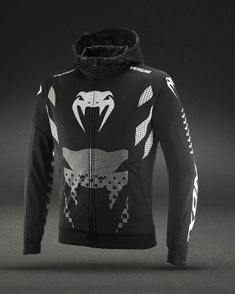 Venum x Ixon Touch-R Motorjacke - Schwarz/Weiß