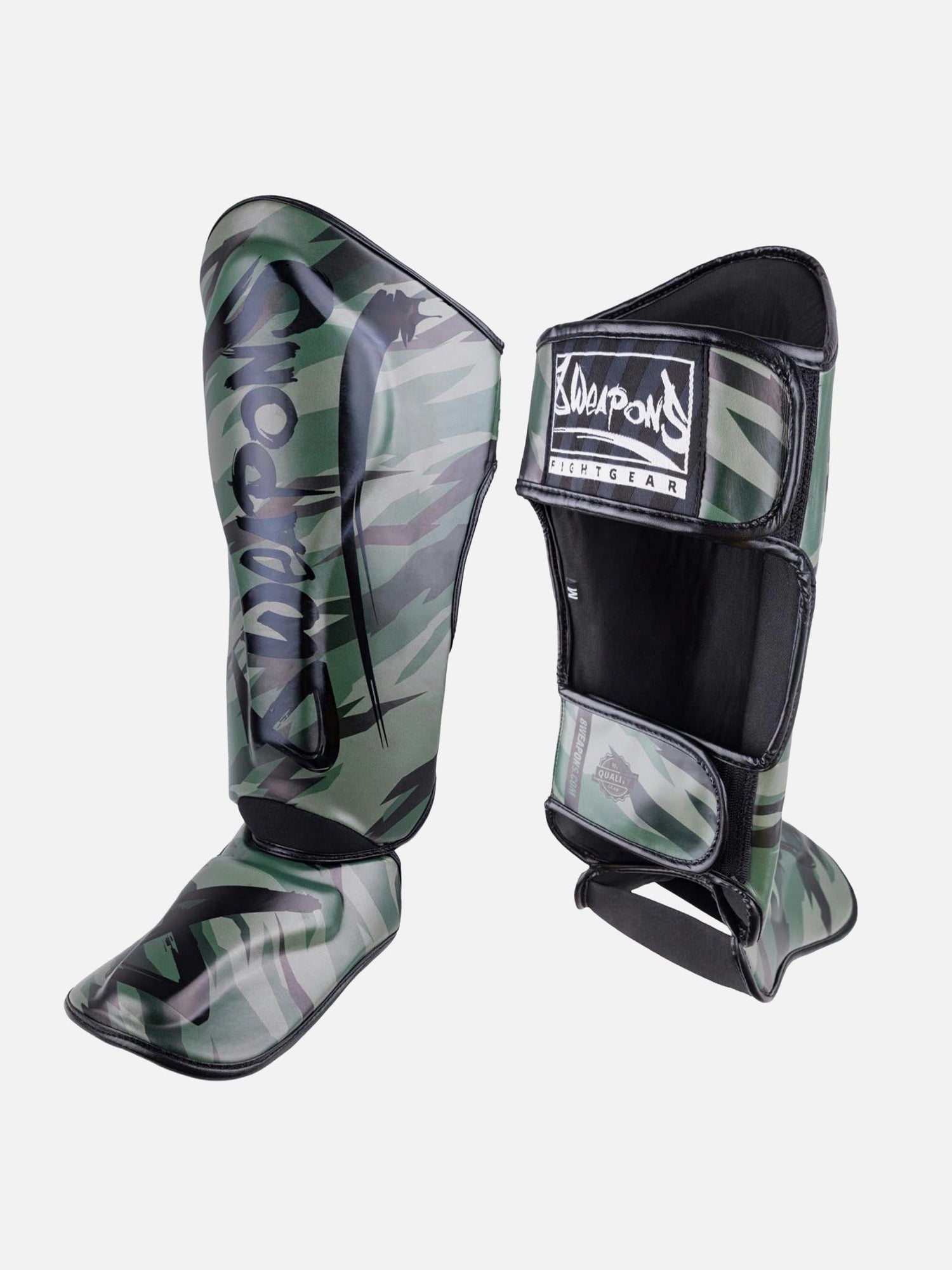 8 WEAPONS Schienbeinschoner Unlimited 2.0 - Woodland Camo