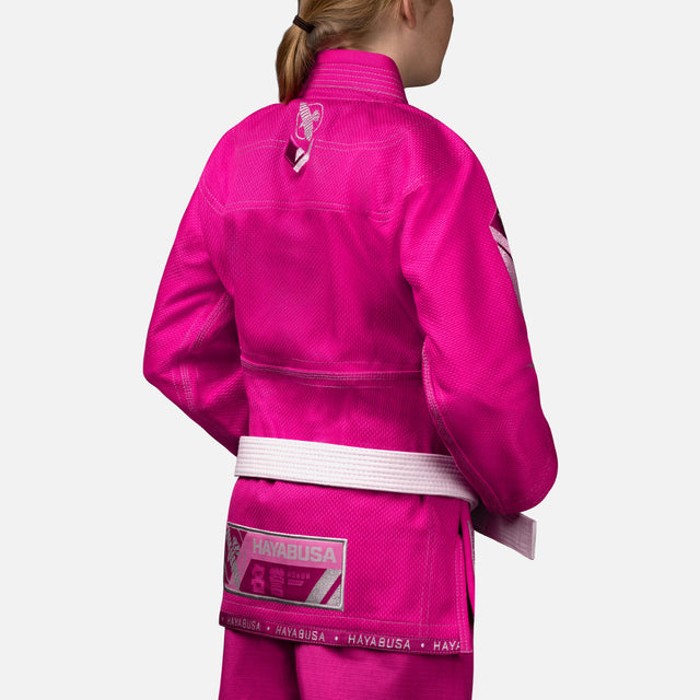 Hayabusa BJJ Gi Ascend Kinder - Rosa