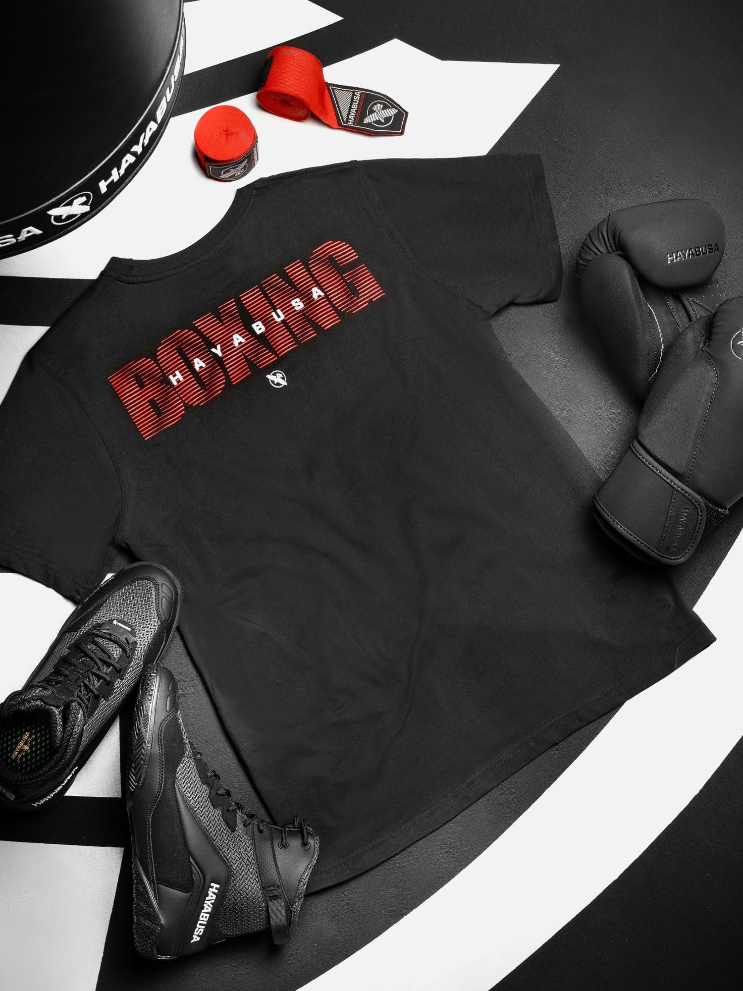 Hayabusa T-Shirt Discipline - Schwarz