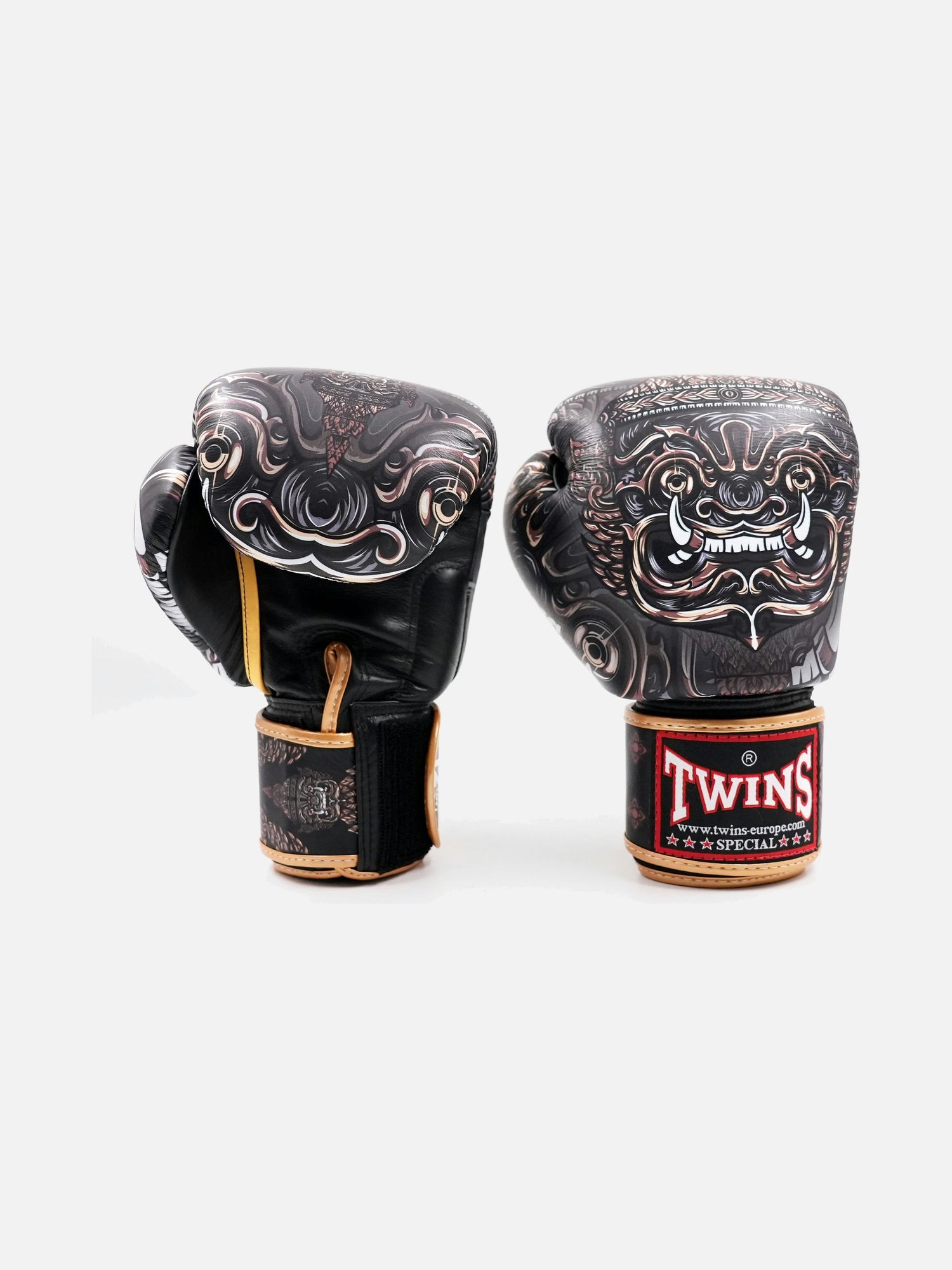 Twins Boxhandschuhe FBGVL4 Yaktai - Schwarz