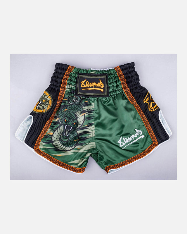 8 WEAPONS Muay-Thai-Shorts Beastial Viper - Khaki