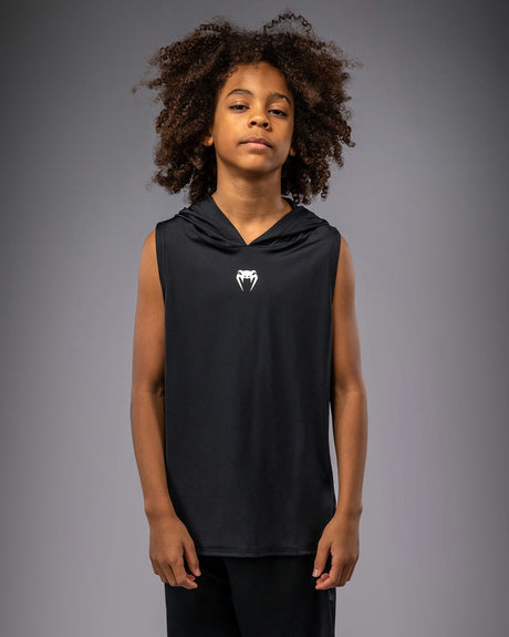 Venum Hoodie Elite Ärmellos Kinder - Schwarz