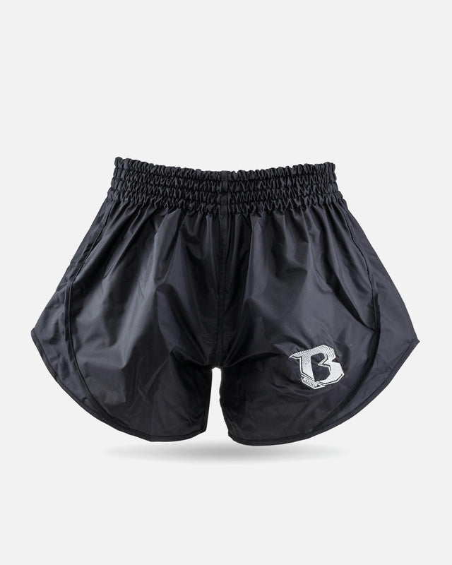 Booster Muay Thai Shorts Retro Hybrid - Schwarz