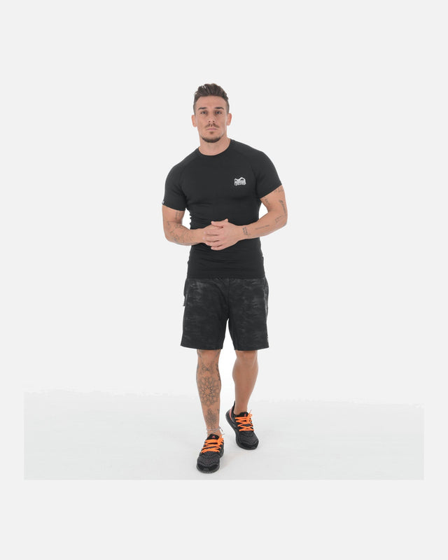 Phantom Athletics Rashguard Tactic Kurze Ärmel - Schwarz