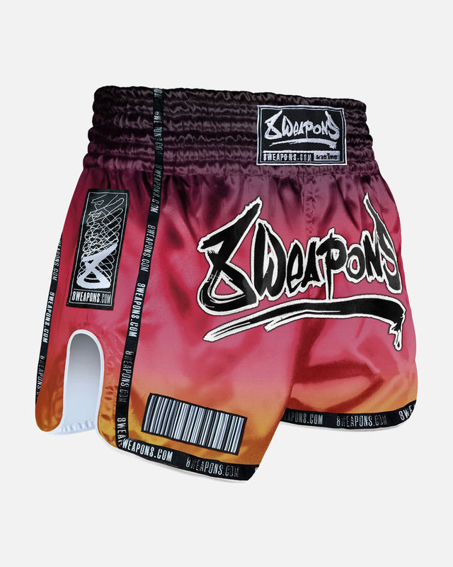 8 WEAPONS Muay-Thai-Shorts Vivo Sunsphere - Mehrfarbig